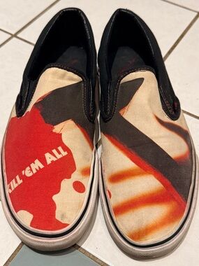 Metallica Kill ‘Em All Slip on VANS! Mens 8/ Ladies 9.5
